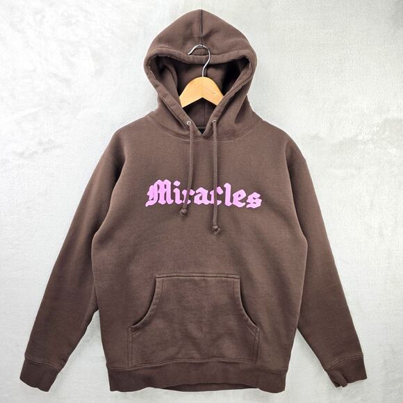 Independent Trading Company Other - Elevation Worship Hoodie Mens Medium Brown Pink Miracles Flower Christian Band